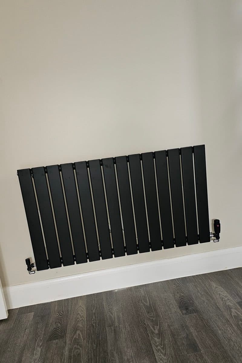 Modern designer radiator fitted Sittingbourne ME10